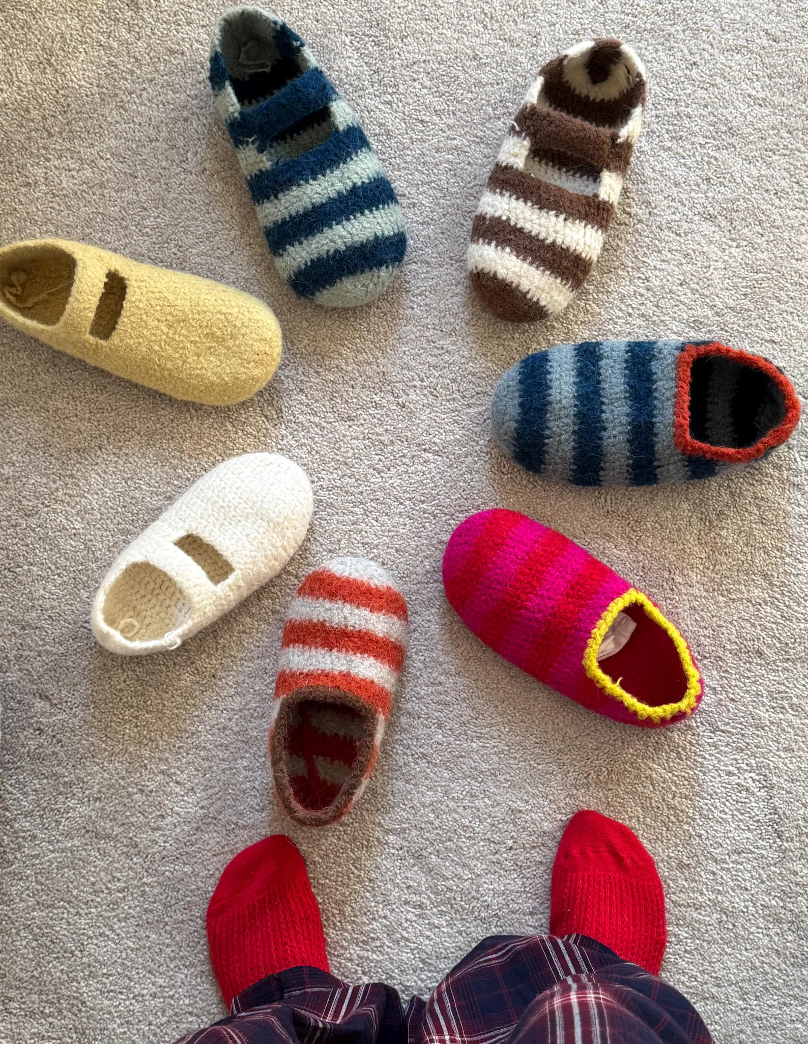 Crochet Slipper Pattern Sailor Slipper Style • Sizes EU 36-45 • Beginner friendly