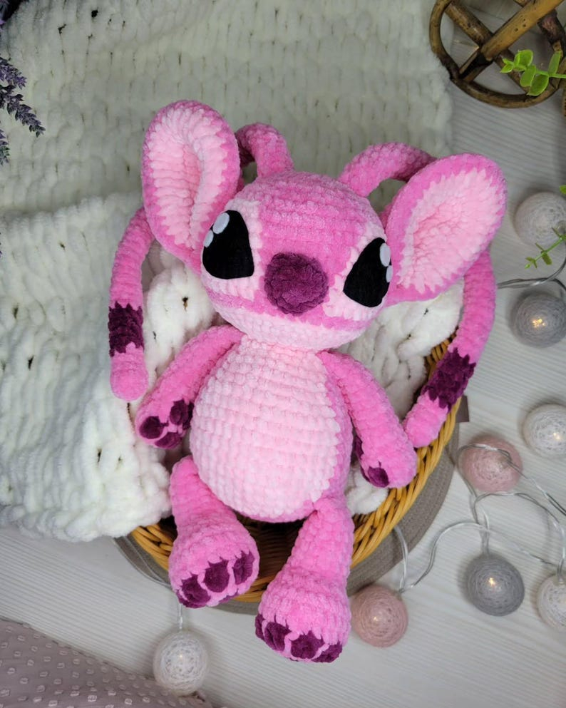 Stitch & Angel Amigurumi Crochet Pattern PDF – Plush Toy Duo | Intermediate Pattern | Digital Download - Image 2