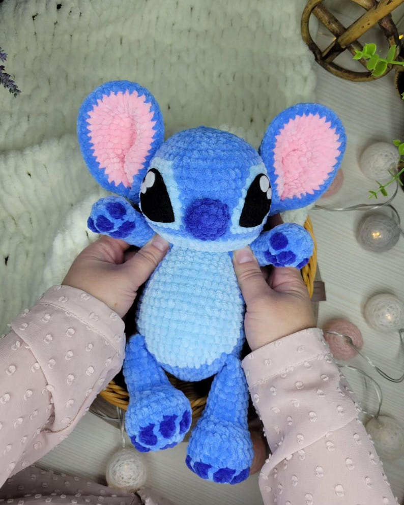 Stitch & Angel Amigurumi Crochet Pattern PDF – Plush Toy Duo | Intermediate Pattern | Digital Download - Image 7