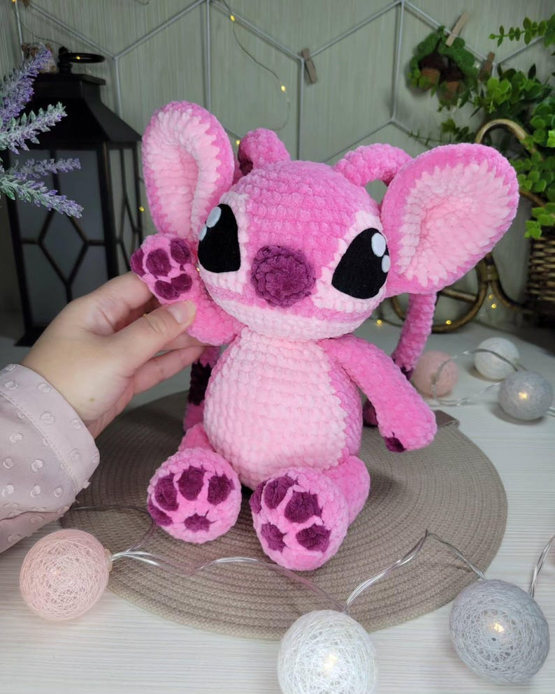 Stitch & Angel Amigurumi Crochet Pattern PDF – Plush Toy Duo | Intermediate Pattern | Digital Download - Image 5