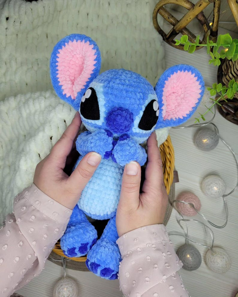 Stitch & Angel Amigurumi Crochet Pattern PDF – Plush Toy Duo | Intermediate Pattern | Digital Download - Image 6