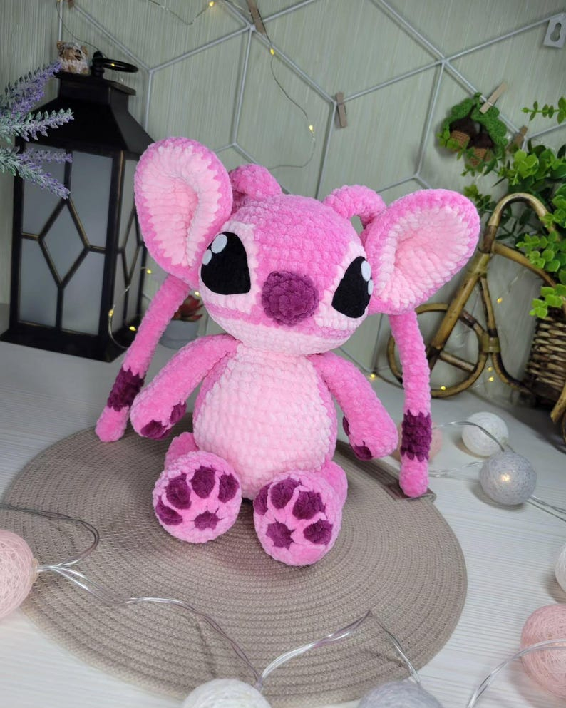 Stitch & Angel Amigurumi Crochet Pattern PDF – Plush Toy Duo | Intermediate Pattern | Digital Download - Image 3